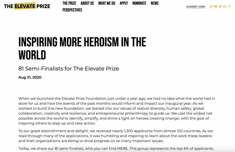 Inspiring More Heroism in the World