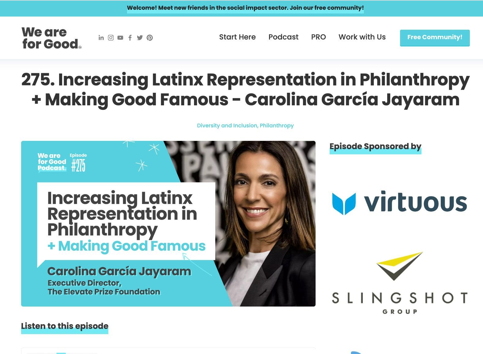 Increasing Latinx Representation in Philanthropy