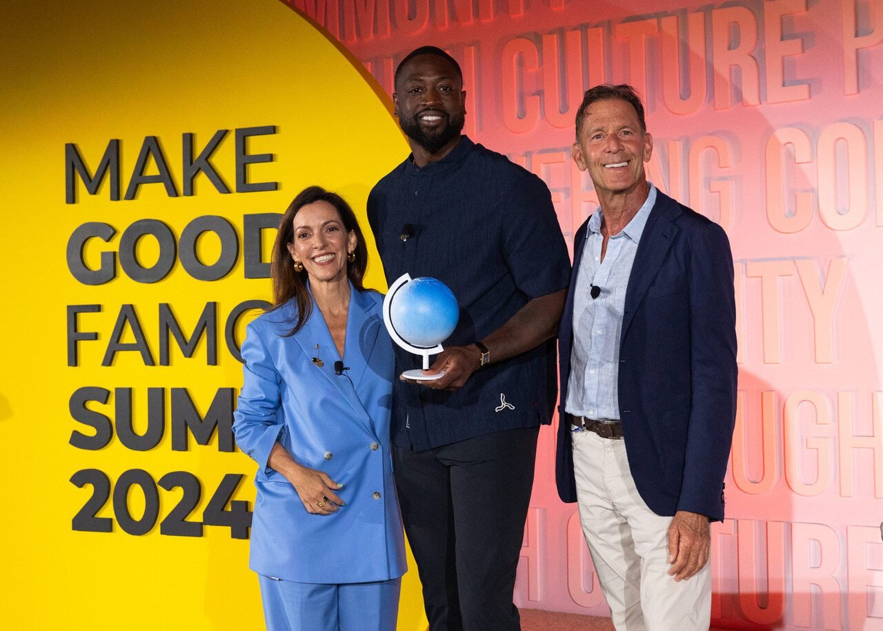 Dwyane Wade Receives the Elevate Prize Catalyst Award